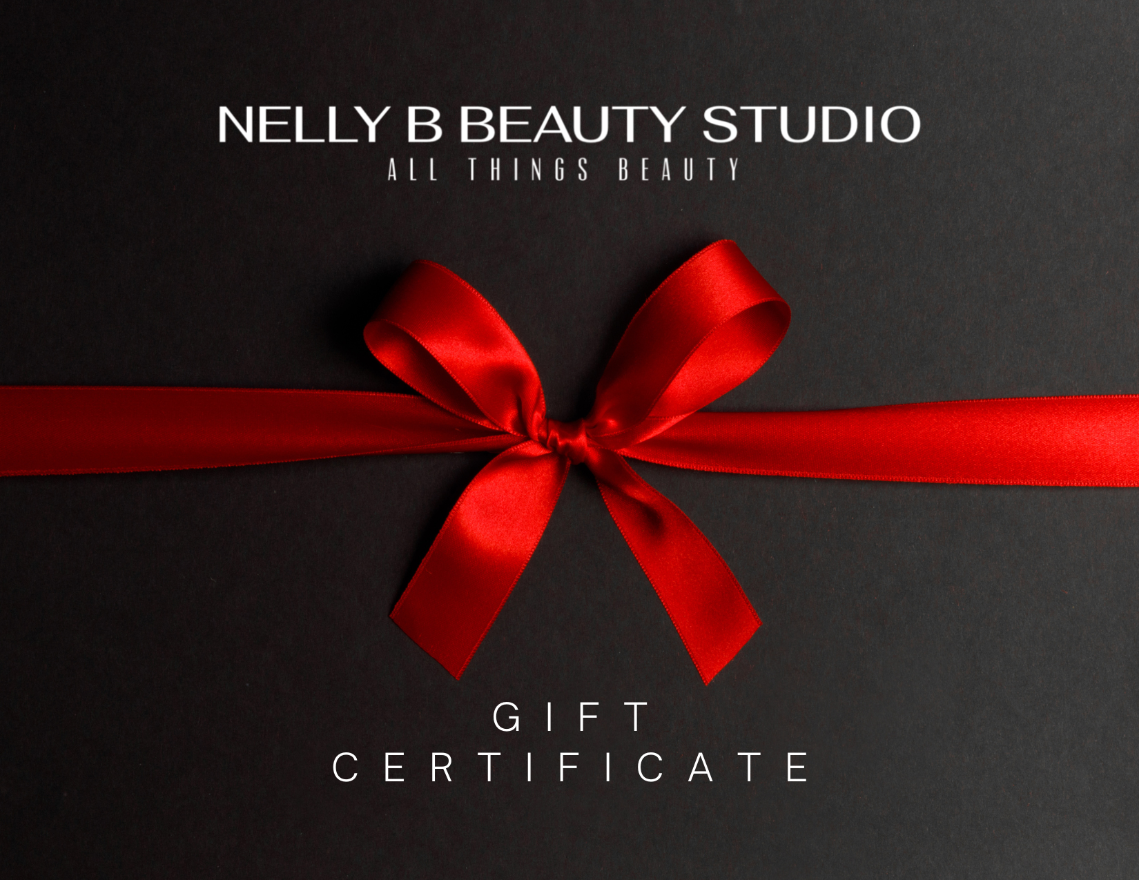 NELLY B BEAUTY GIFT CARD